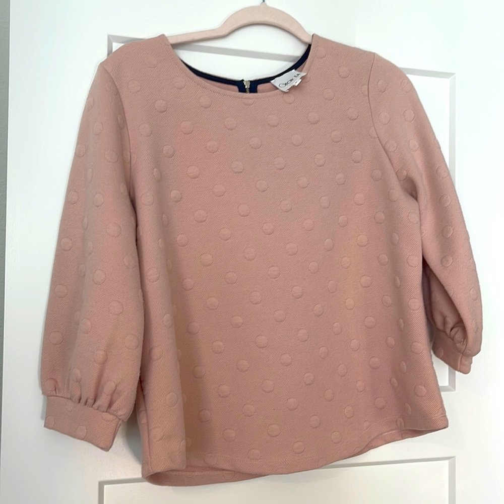 Light pink top